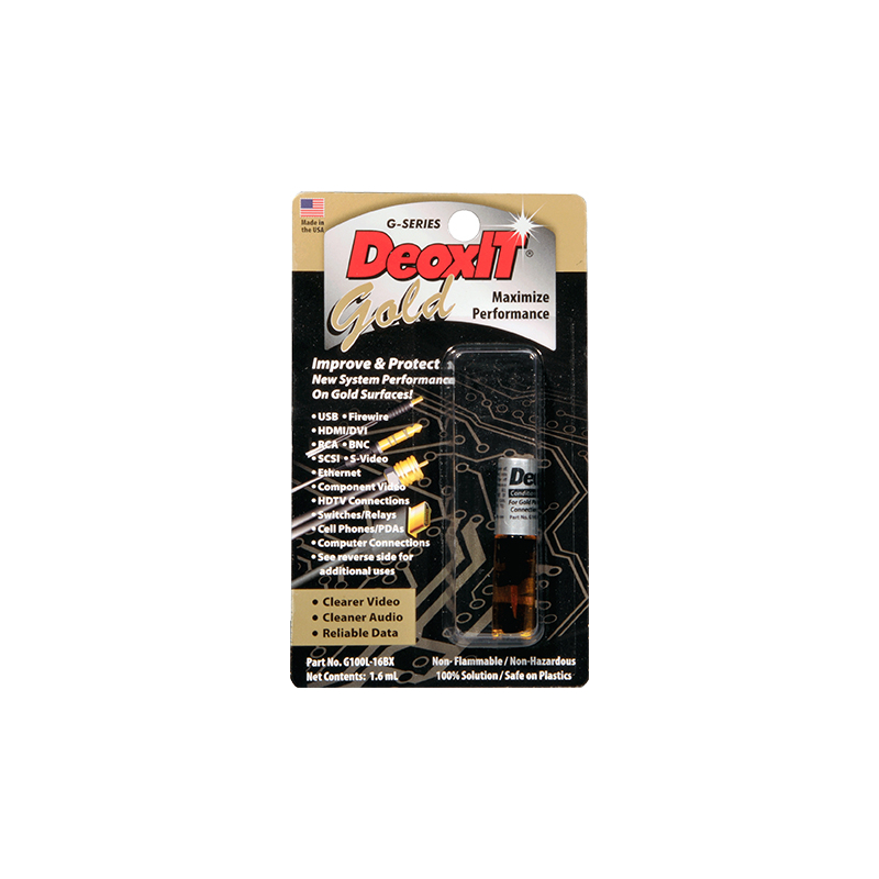 CAIG DeoxIT® Gold G100L Mini-Brush Applicator