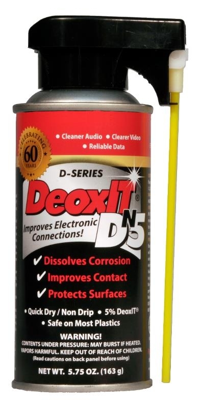 CAIG DeoxIT® DN5S-6N Cleaningspray (Non-Flammable, No Drip)