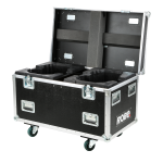 Robe Dual Top Loader Case MegaPointe® - Horizontal
